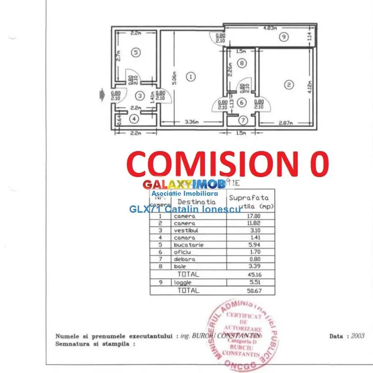 Vanzare apartament 2 camere Baba Novac - foto 1