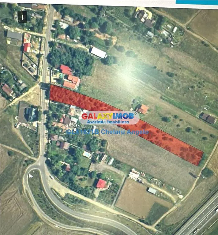 Snagov- Gruiu teren 6209 mp ,asfalt toate utilitatile gaze,apa canal. - foto 1