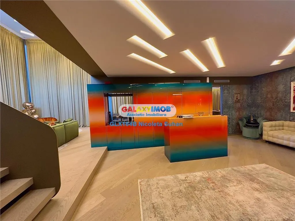 PenthouseTip Duplex 436 mp-5 camere LUX  Floreasca-Barbu Vacarescu Ved - foto 4