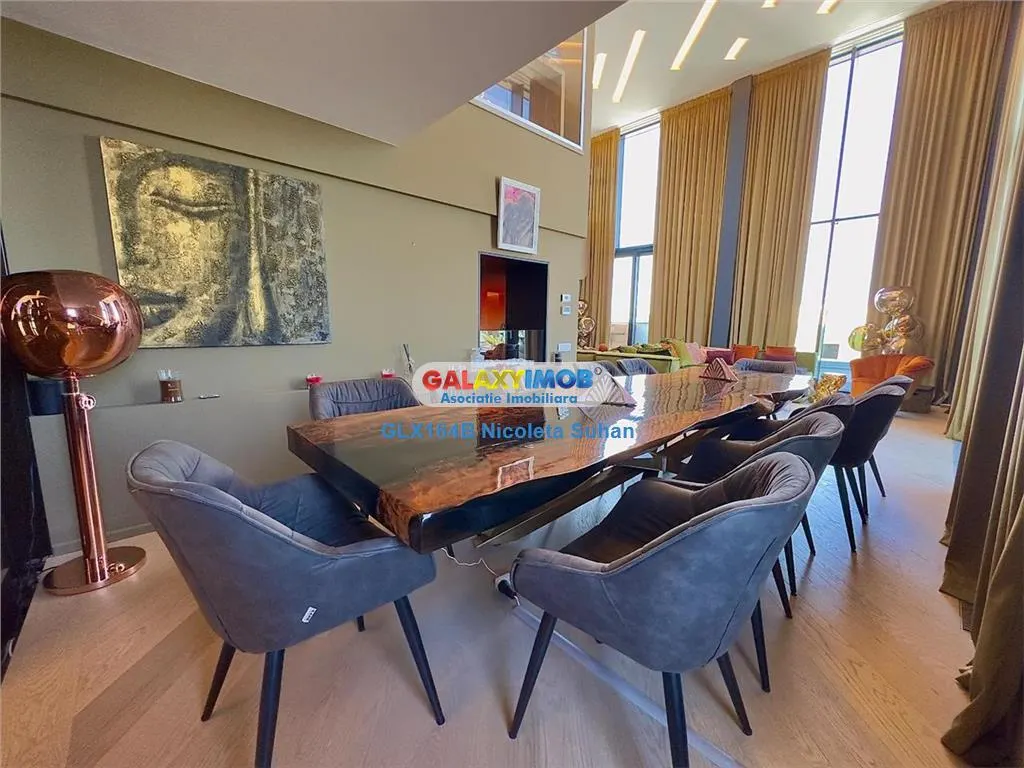 PenthouseTip Duplex 436 mp-5 camere LUX  Floreasca-Barbu Vacarescu Ved - foto 8