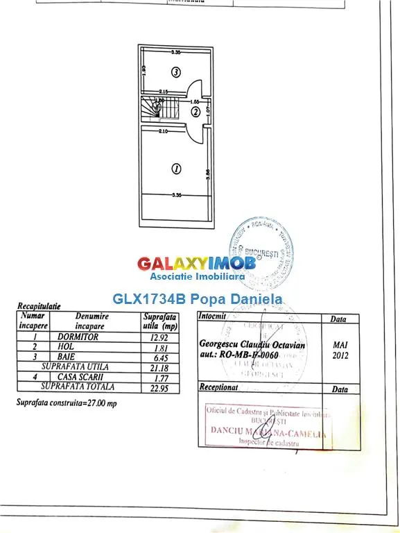 Apartament  2 camere tip duplex -  Titan Metrou 1 Decembrie - foto 13