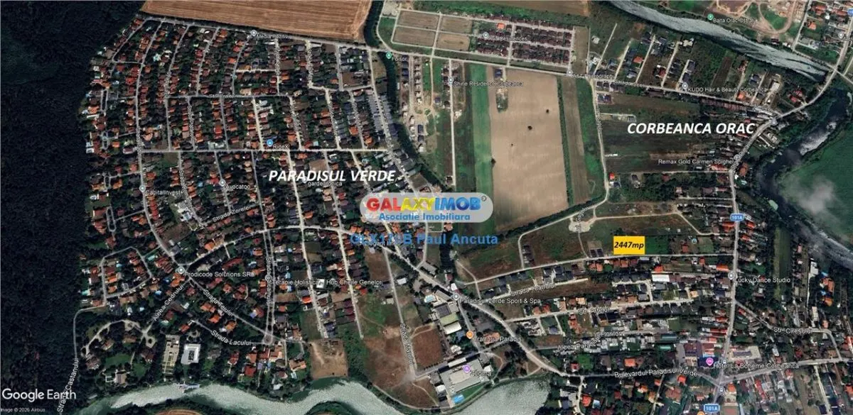 Teren 2447 mp Corbeanca str Intrarea Gagului sosea toate utilitatile - foto 5