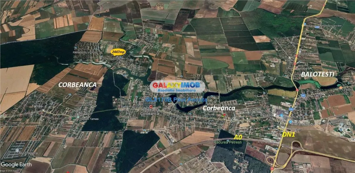 Teren 2447 mp Corbeanca str Intrarea Gagului sosea toate utilitatile - foto 6