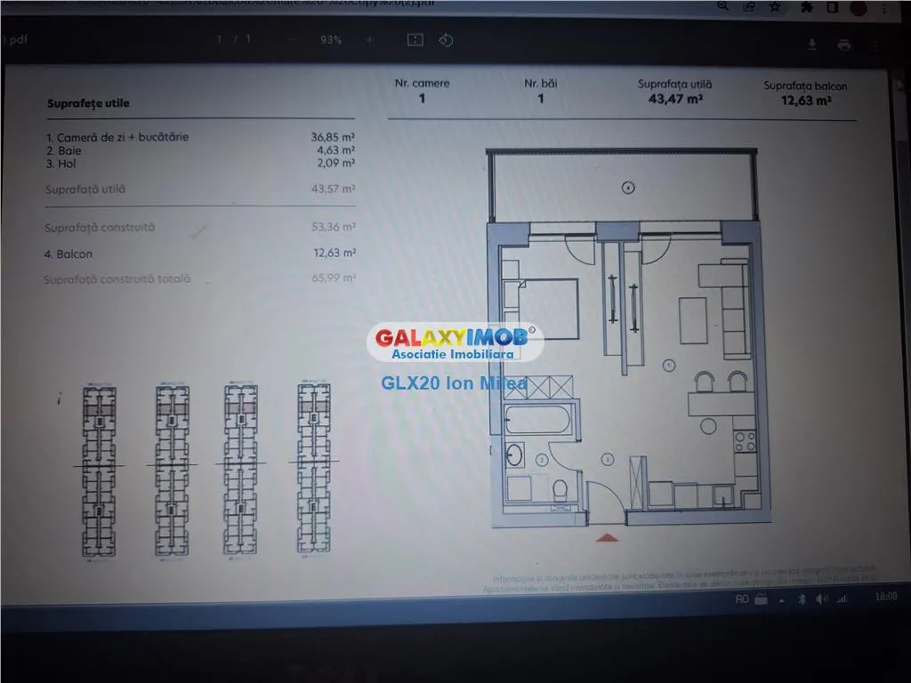 Vanzare apartamente tip studio zona  Pipera proiect nou! - foto 6