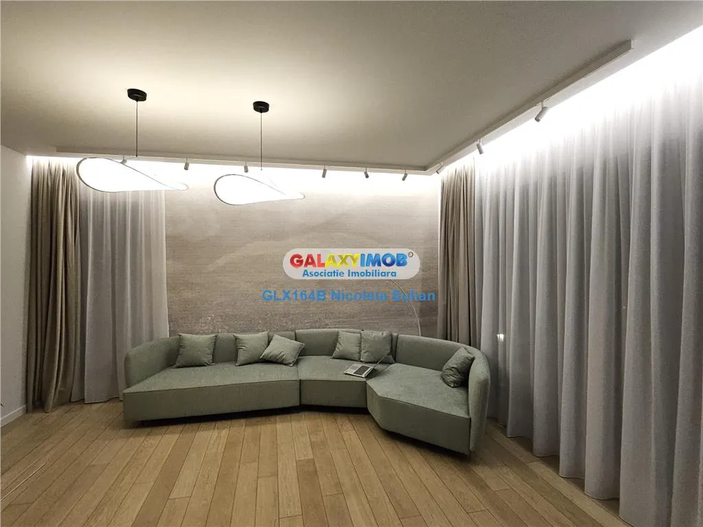 INCHIRIERE APARTAMENT LUX 4 CAMERE ONE HERASTRAU PARK -2 PARCARI SUBTE - foto 3