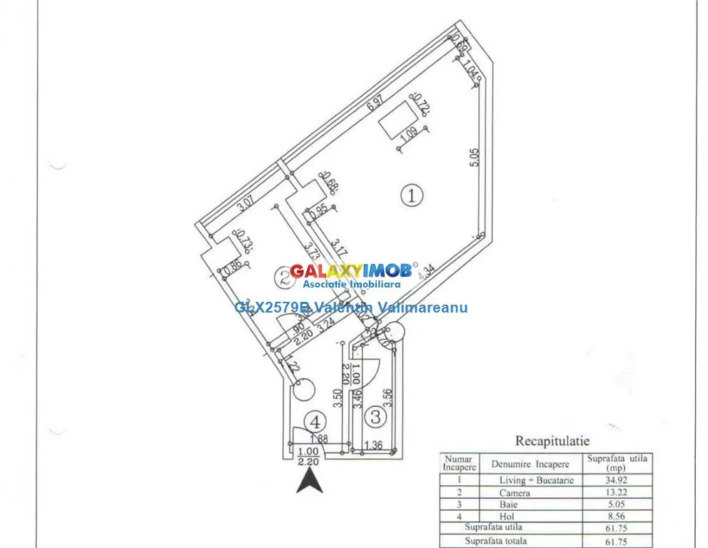 Apartament 2 Camere Mall Vitan VI 178 - foto 17