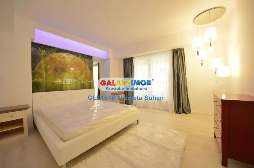 Apartament 3 camere lux, Herastrau, loc parcare subteran - foto 4
