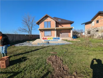 Adunatii Copaceni vila P+1 ,5 camere,suprafata 165 mp, teren 1300 mp - foto 22
