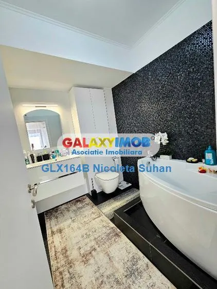 DOROBANTI,4 camere,3 bai,mobilat &utilat LUX high-end+parcare subterna - foto 11