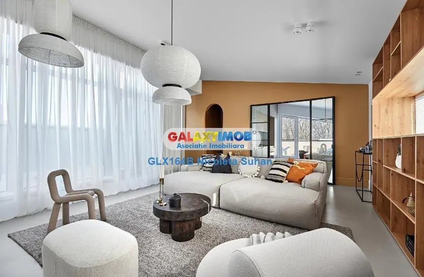 Duplex modern de 200 mp, design arhitectural premium, accente wabi-sab - foto 3