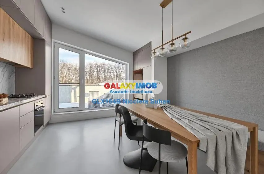 Duplex modern de 200 mp, design arhitectural premium, accente wabi-sab - foto 12