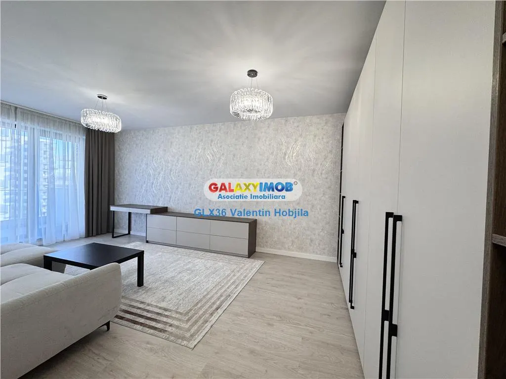 Vanzare apartament 2 camere mobilat bloc nou Baneasa Greenfield Teilor - foto 6