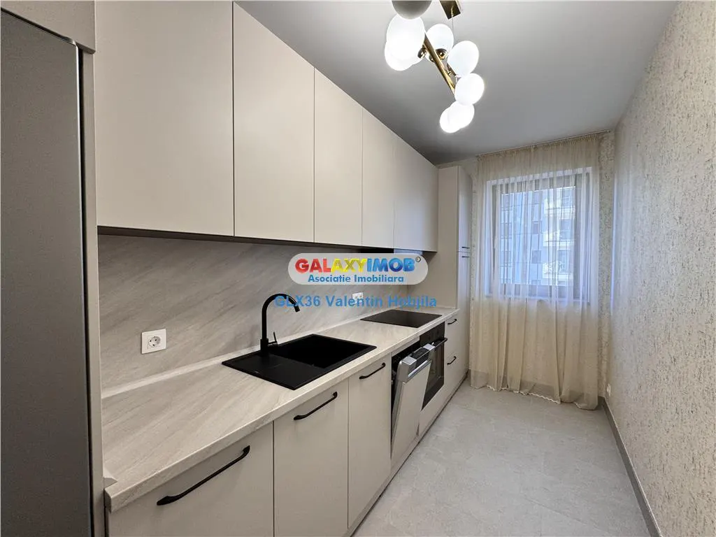 Vanzare apartament 2 camere mobilat bloc nou Baneasa Greenfield Teilor - foto 9