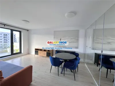 Inchiriere apartament 2 camere mobilat utilat Baneasa constructie 2024 - foto 2