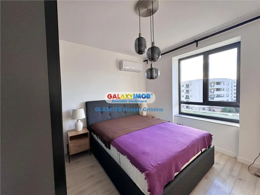 Inchiriere apartament 2 camere mobilat utilat Baneasa constructie 2024 - foto 11