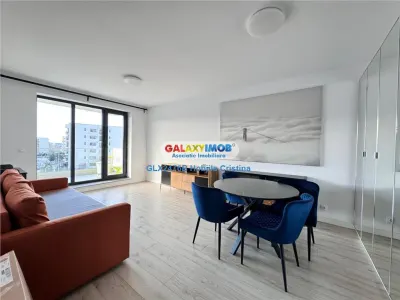 Inchiriere apartament 2 camere mobilat utilat Baneasa constructie 2024 - foto 3