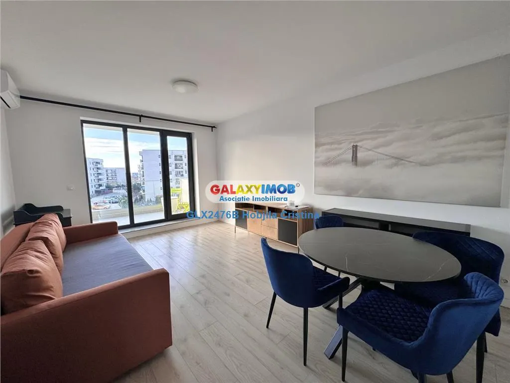 Inchiriere apartament 2 camere mobilat utilat Baneasa constructie 2024 - foto 5
