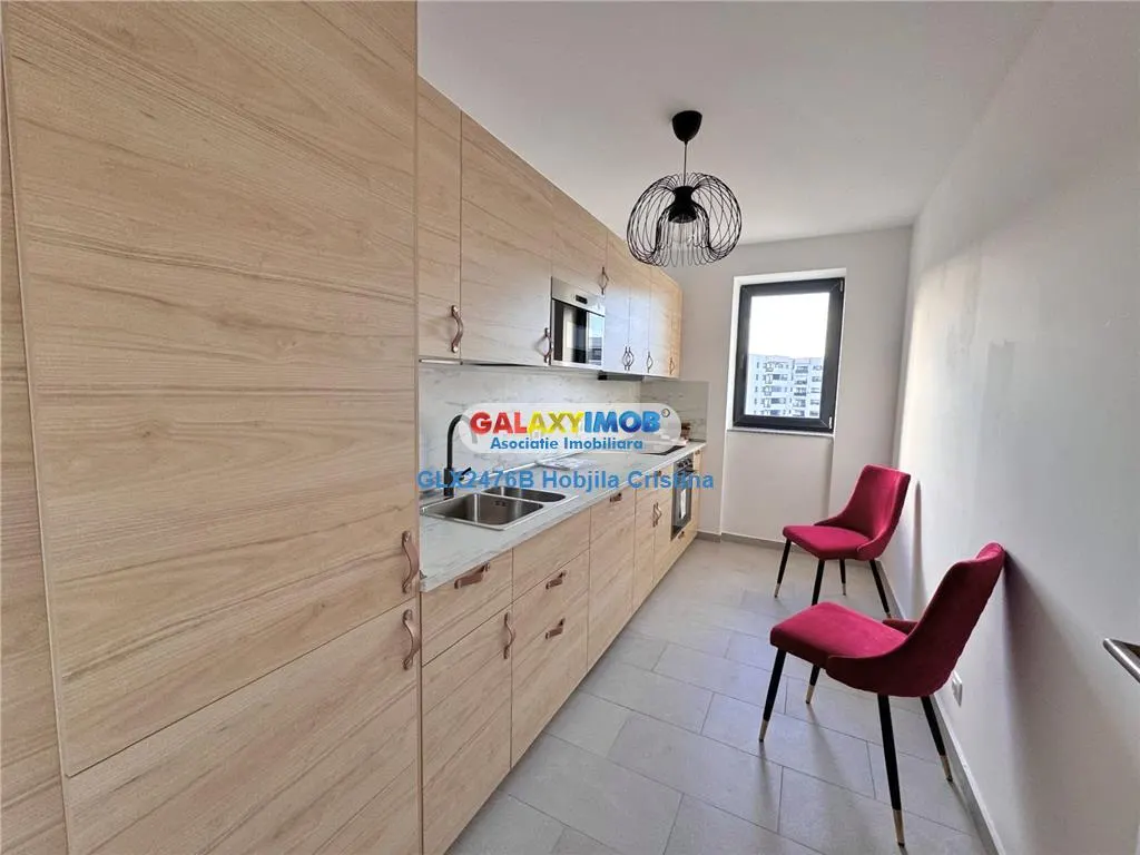 Inchiriere apartament 2 camere mobilat utilat Baneasa constructie 2024 - foto 6