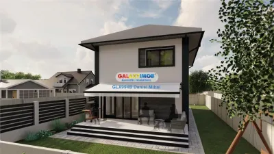 Casa individuala 4 cam-Teren 300mp-Incalzire pardoseala-str Safirului - foto 14
