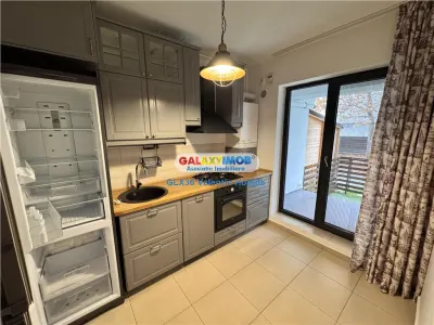 Inchiriere apartament 3 camere mobilat parter Baneasa Greenfield - foto 7