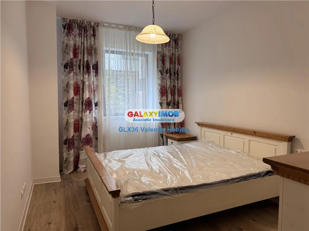 Inchiriere apartament 3 camere mobilat parter Baneasa Greenfield - foto 9