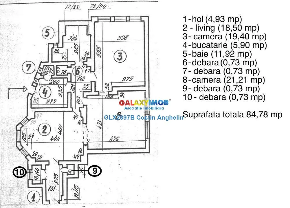 Spatiu Birou 3 Camere - Piata Romana / Dacia - foto 6