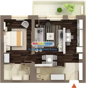 APARTAMENT 2 CAMERE BANEASA/PRIVIGHETORILOR/AMBASADA SUA - foto 15
