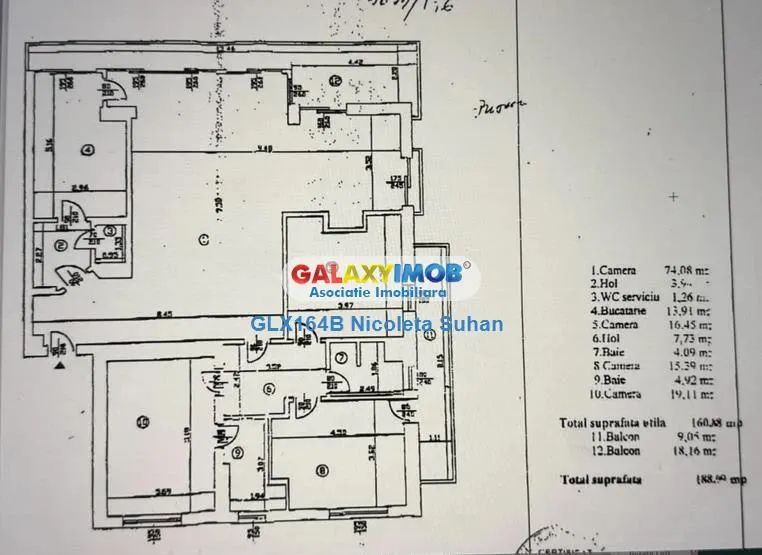 Malul lacului Bordei,Cartier Primaverii,apartament 4 cam (190mp utili) - foto 17