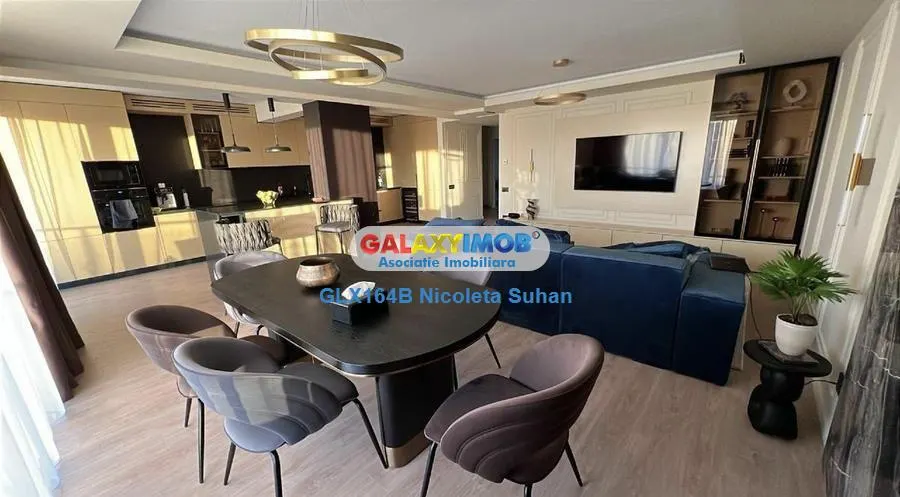 Penthouse 5 camere super amenajat si mobilat lux arhitect - parcare - foto 3