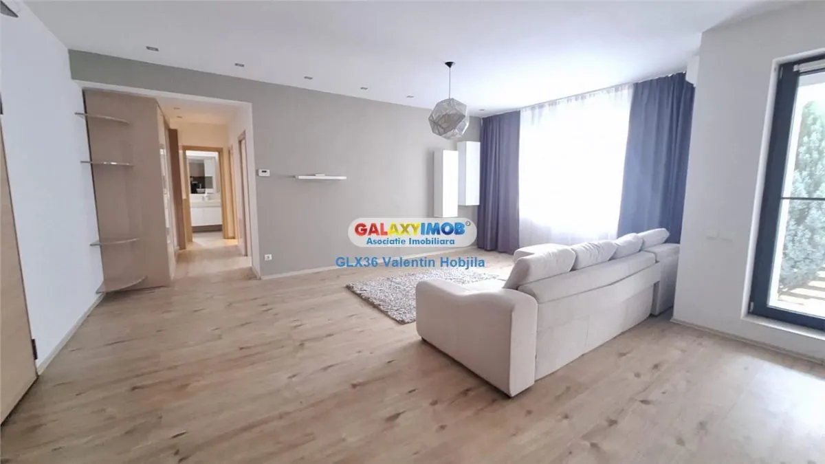 Vanzare apartament 3 camere parter gradina 90 mp Baneasa Greenfield - foto 6