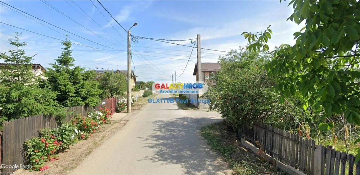 Teren 720 mp lot casa Corbeanca str  str Caminului la sosea - foto 3