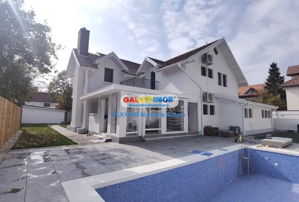 VILA INDIVIDUALA SPECTACULOASA CU PISCINA SI GRADINA 1000 MP IANCU NIC - foto 1