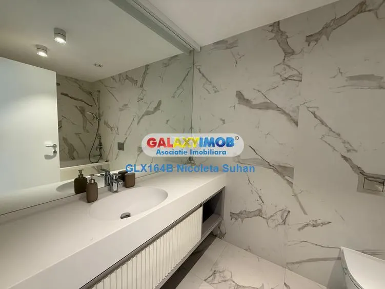4 camere lux Complet mobilat/utilat NOU One Herastrau Towers Caramfil - foto 18