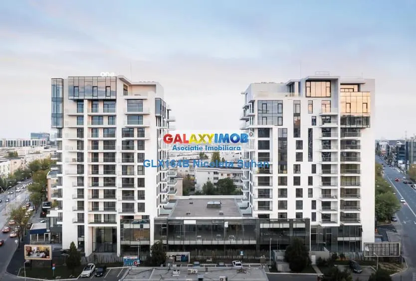 4 camere lux Complet mobilat/utilat NOU One Herastrau Towers Caramfil - foto 21