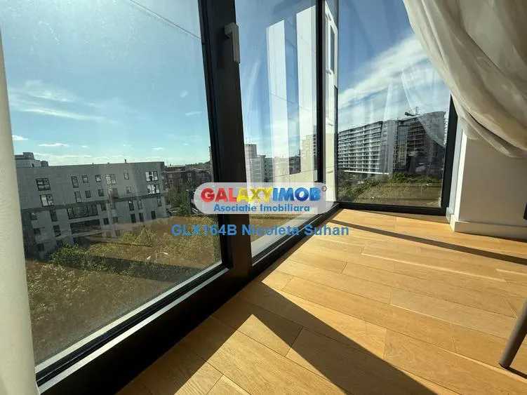 4 camere lux Complet mobilat/utilat NOU One Herastrau Towers Caramfil - foto 4