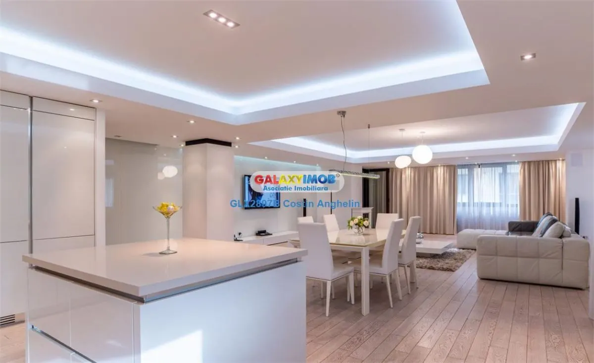 Apartament de lux 3 camere in Herastrau - Spatiu si rafinament - foto 3