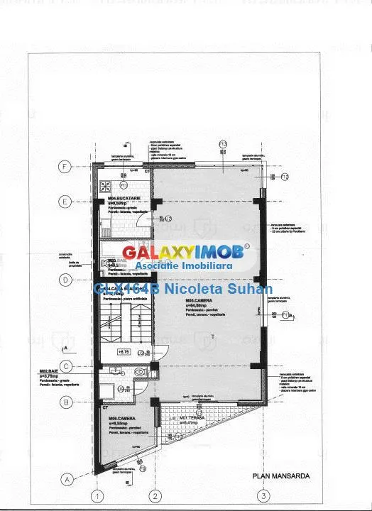 Piata Victoriei - Buzesti, Inchiriere imobil P+3( 2007),Spatiu pt biro - foto 16