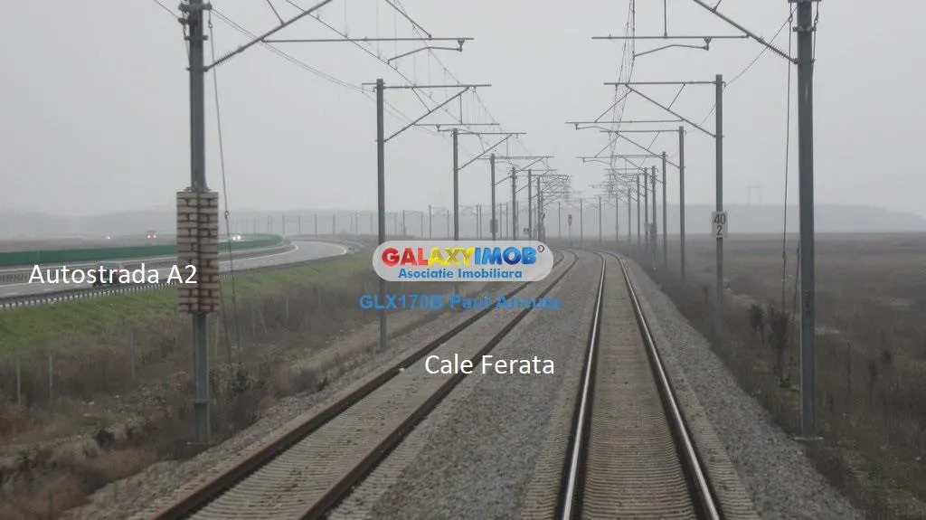 Teren 11 Ha acces Nod Autostrada A2 Gara Fundulea  Industrial - foto 2