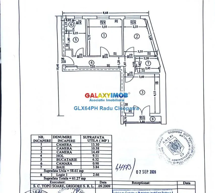 Inchiriere apartament 3 camere, Ploiesti, zona ultracentrala - foto 13