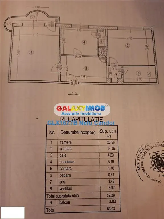 VANZARE APARTAMENT 2 CAMERE 13 SEPTEMBRIE - foto 7