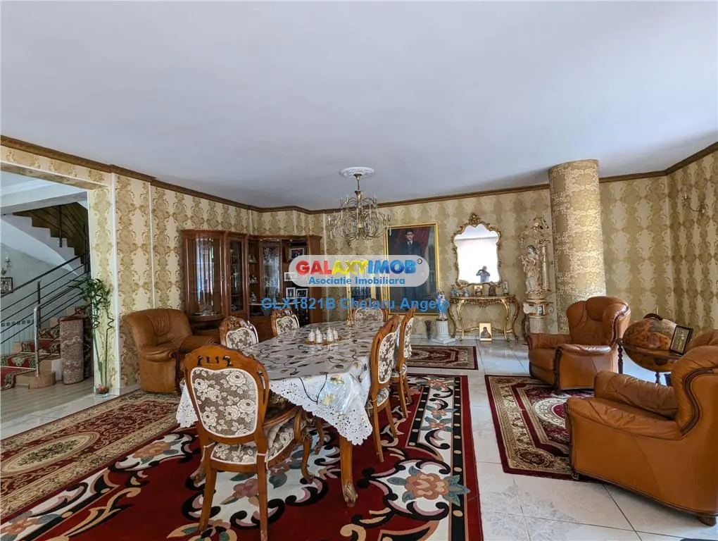 Doamna Ghica,vila impunatoare P+2 ,530 mp utili,teren 410mp,la cheie - foto 2