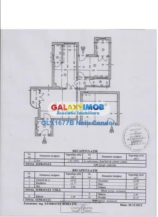 VANZARE APARTAMENT 2 CAMERE COTROCENI CURTE 100 MP - foto 7