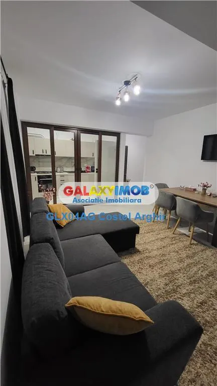 Inchiriem ap cu 3 cam lux bloc nou intrare Turcesti - foto 12