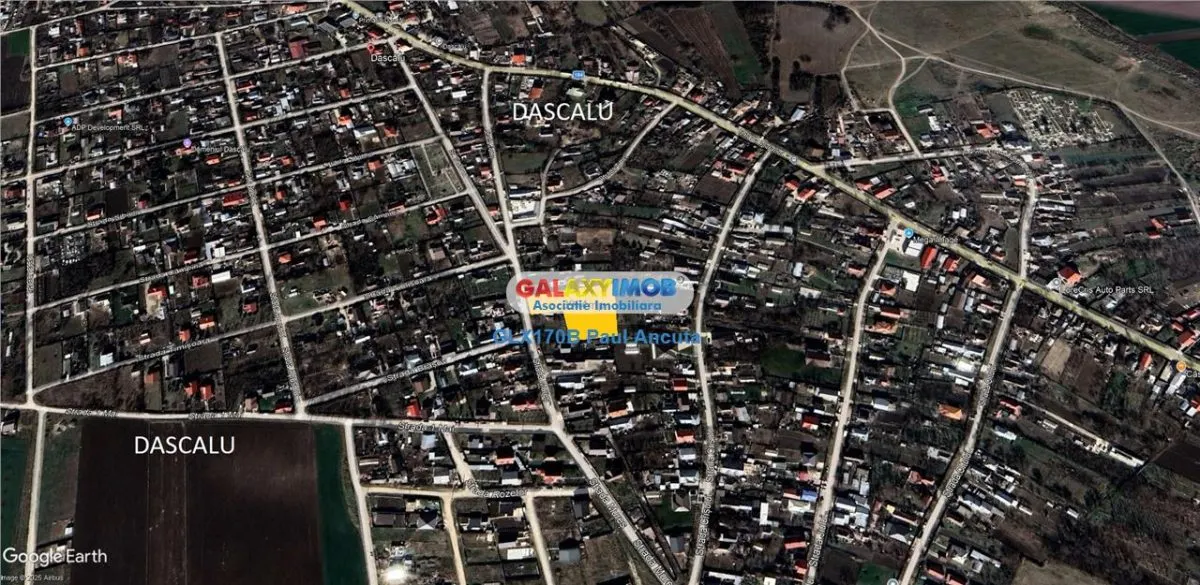Teren Dascalu 3974 mp la sosea str Mures cu toate utilitatile - foto 3