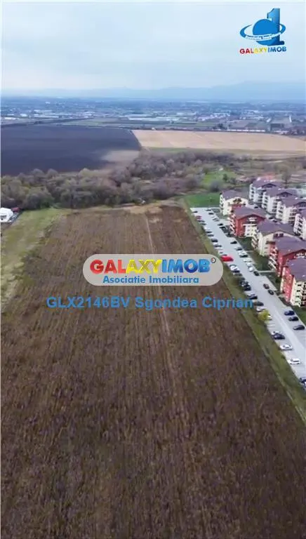 Teren Sanpetru Drumu Cu Plopi Ideal Dezvoltare Imobiliara - foto 3