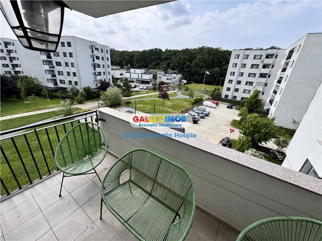 Inchiriere apartament 2 camere vedere parc padure Baneasa Greenfield - foto 5