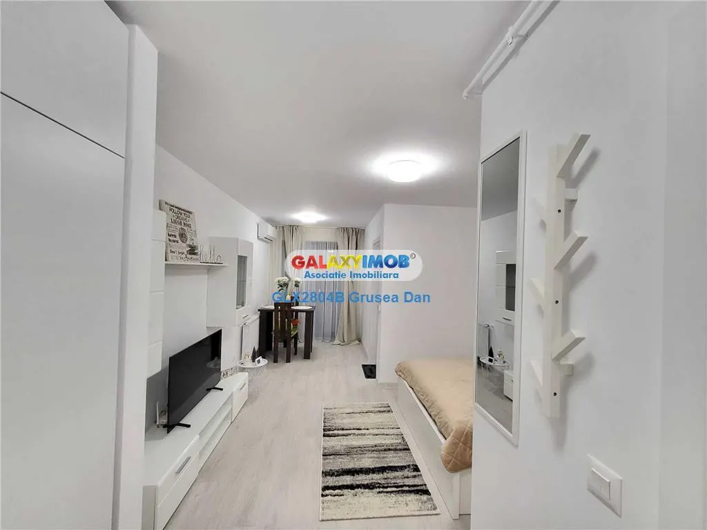 pallady garsoniera moderna 44mp nou 2017 pat AC balcon centrala metrou - foto 2