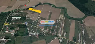Teren Lac Saftica 15300 mp pe str Nalbei rezidential - foto 3