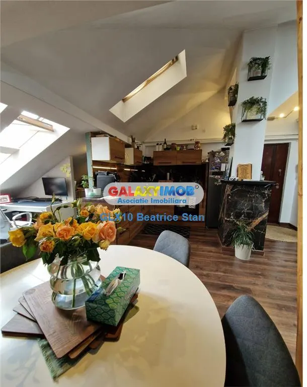 Inchiriere apartament spatios mansarda 3 camere CALEA GIULESTI - foto 3