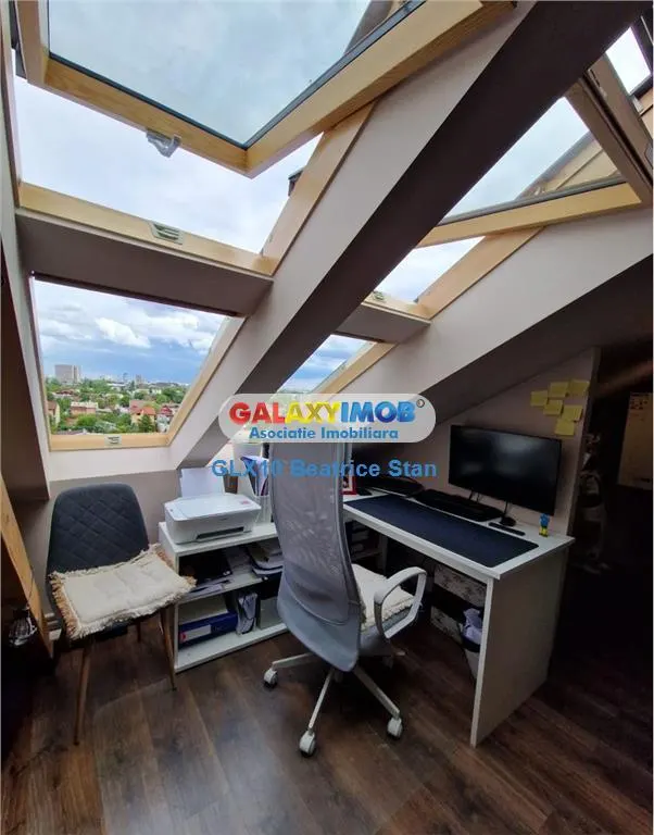 Inchiriere apartament spatios mansarda 3 camere CALEA GIULESTI - foto 6
